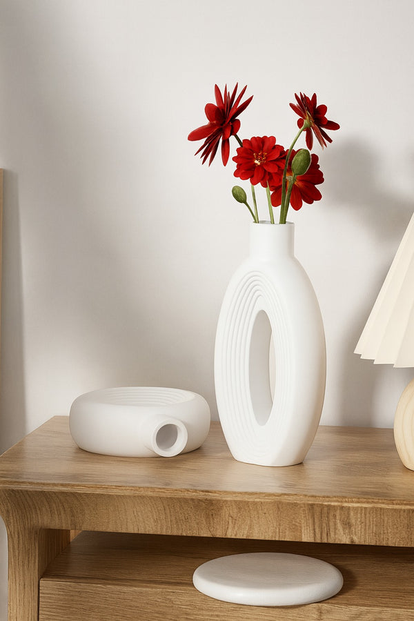 Lyxigt Boho Dekorations Vas Set (2-pack)