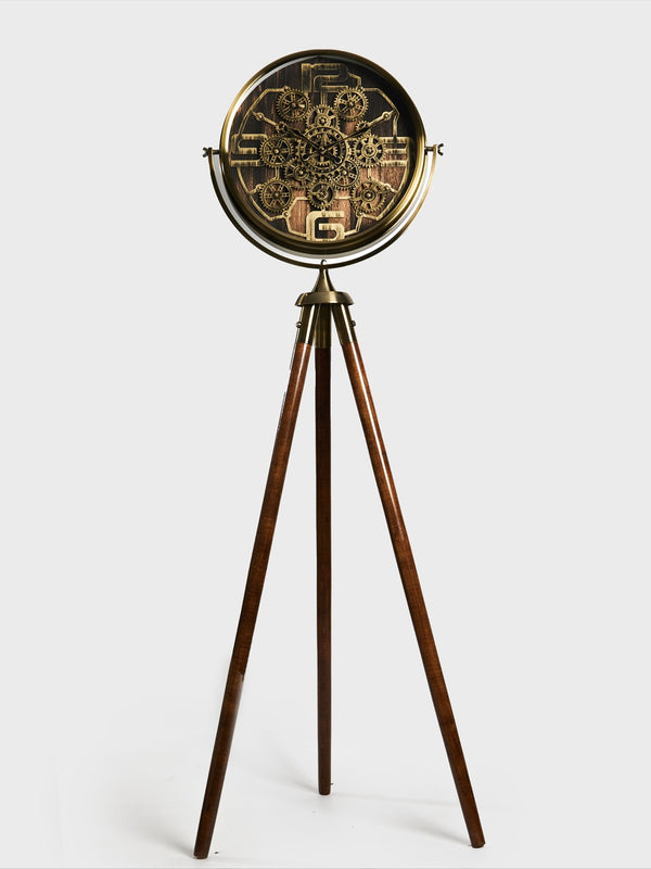 Golvur crom- träben 170 cm