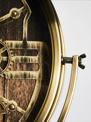 Golvur crom- träben 170 cm