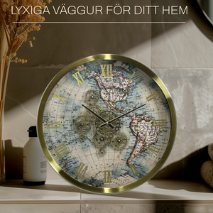 Lyxig Väggur Eos-6001